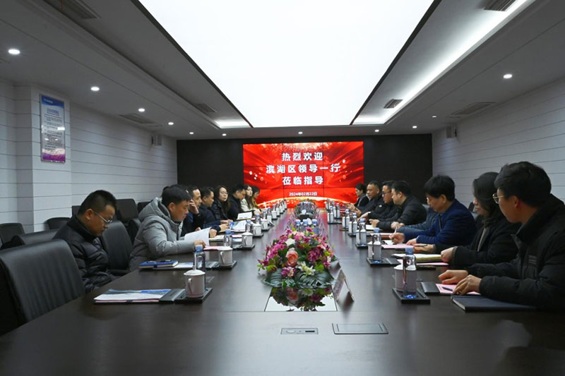 集團動態 | 濱湖區領導調研雪浪環境